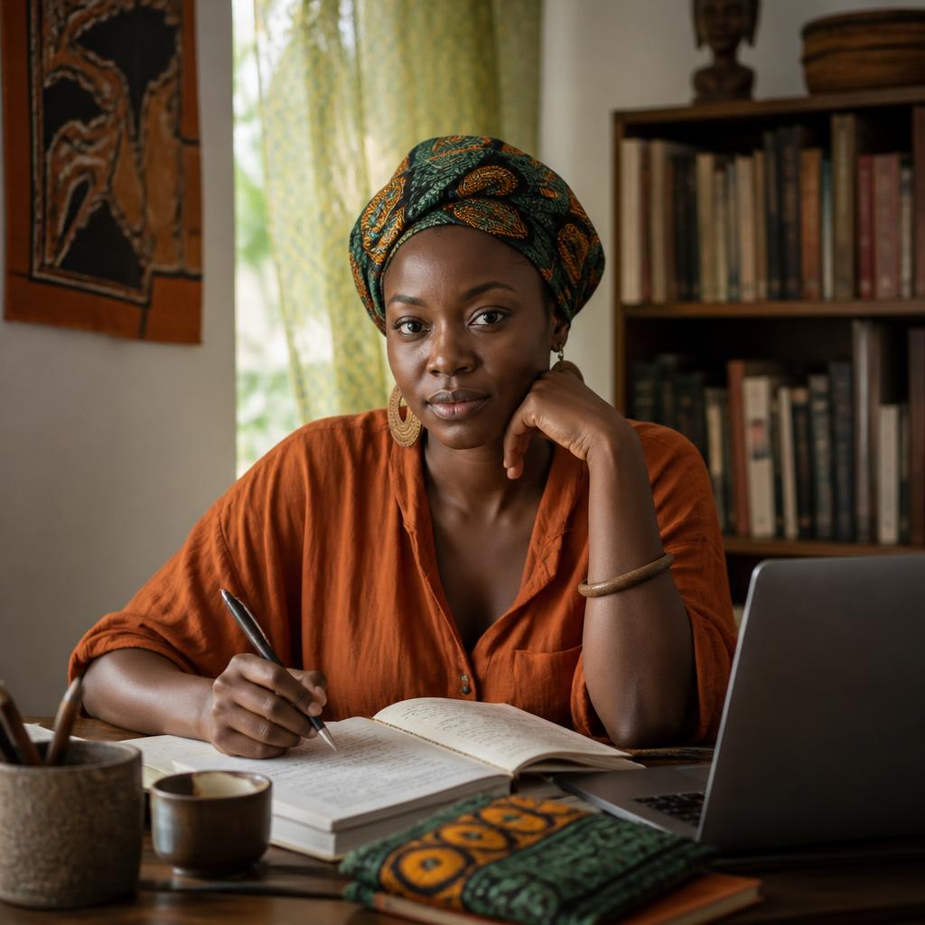 Une autrice camerounaise travaille sur son prochain récit